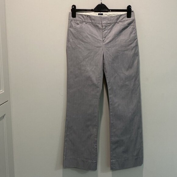 Gap Grey Modern Fit Flare Pants Size 6 - Picture 12 of 15